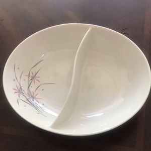 Vintage split vegetable dish